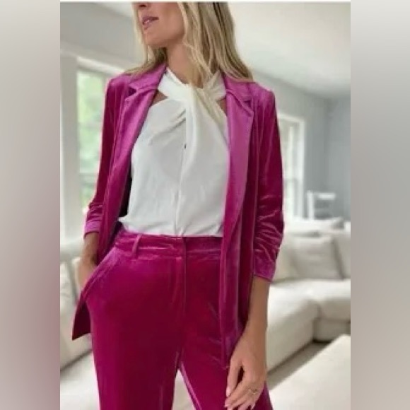 🩷 NWT! Raspberry Velour Pant - Picture 3 of 10